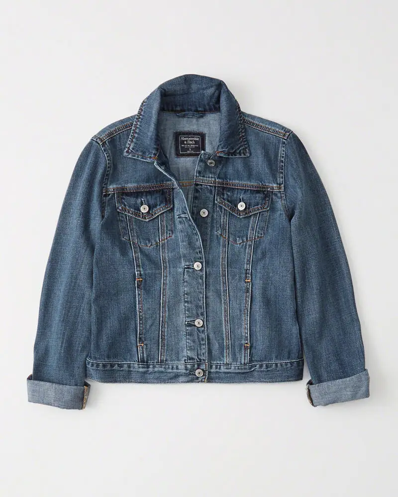 High Quality Fashionable Casual Slim Fit Street wear  Denim Jacket for Men Wholesale Supplier