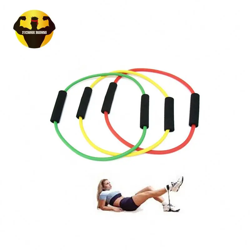 Cheap Price Exercise Latex Resistance Tube Expander Set