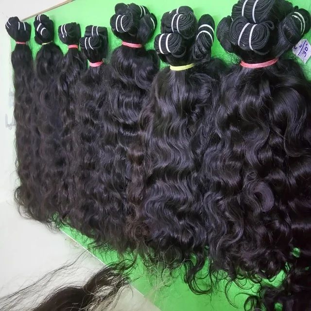 Cuticle Aligned Single Donor Indian Temple  human hair