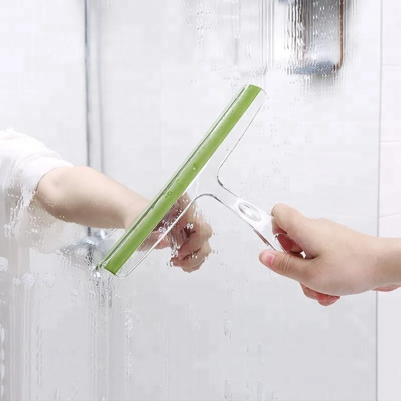 
Clear Plastic Bathroom Shower Squeegee for car mirror window 