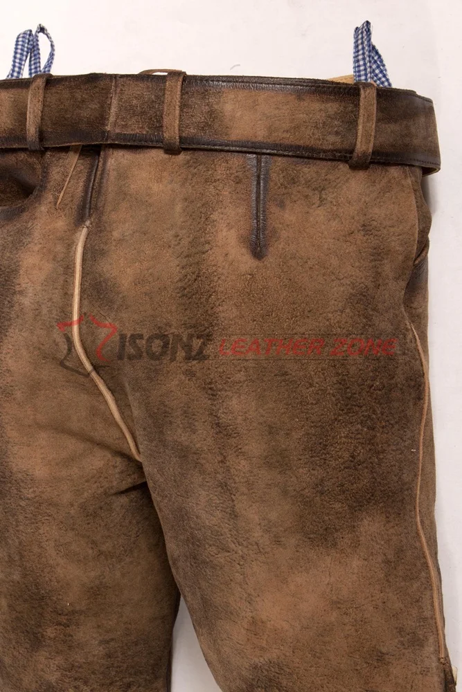 Mens bavarian ledhosen oktoberfest lederhosen bavarian Shorts custom design latest german bavarian pants