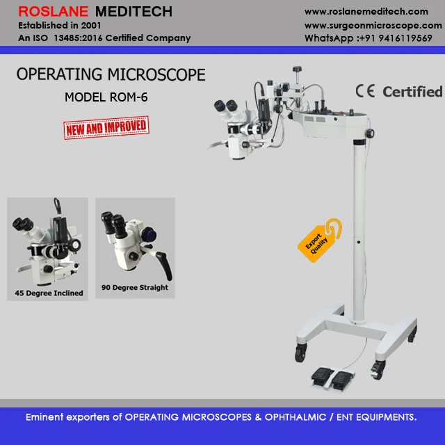 ENT excellence with Otolaryngology Microscopes, Ent Microscopes