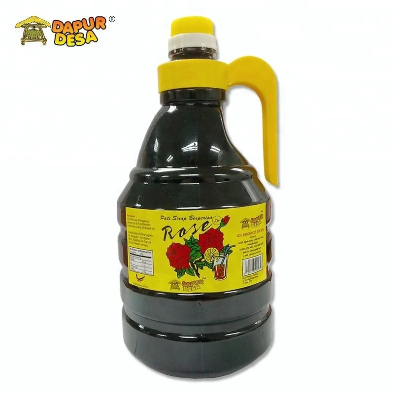 1500ml Dapur Desa Cordial Rose Juice Rose Syrup Concentrate