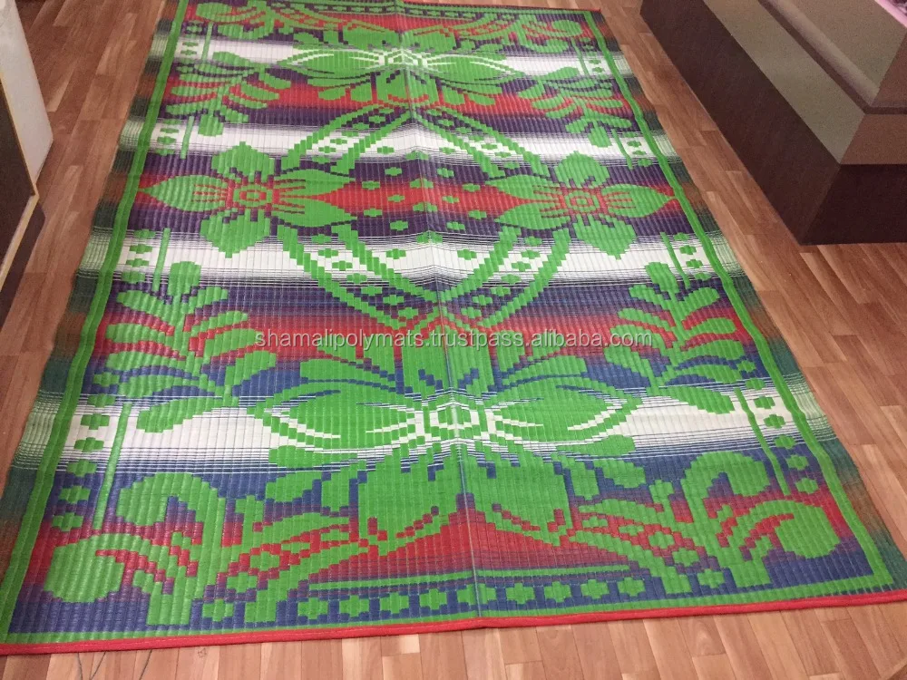 Пластиковый коврик 6x9 цветов