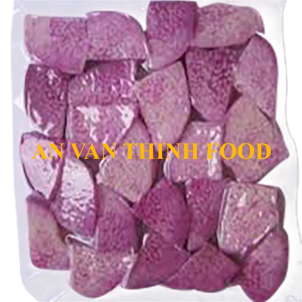 Лидер продаж, замороженный фиолетовый YAM CHUNK IQF от компании VAN THINH FOOD из Вьетнама