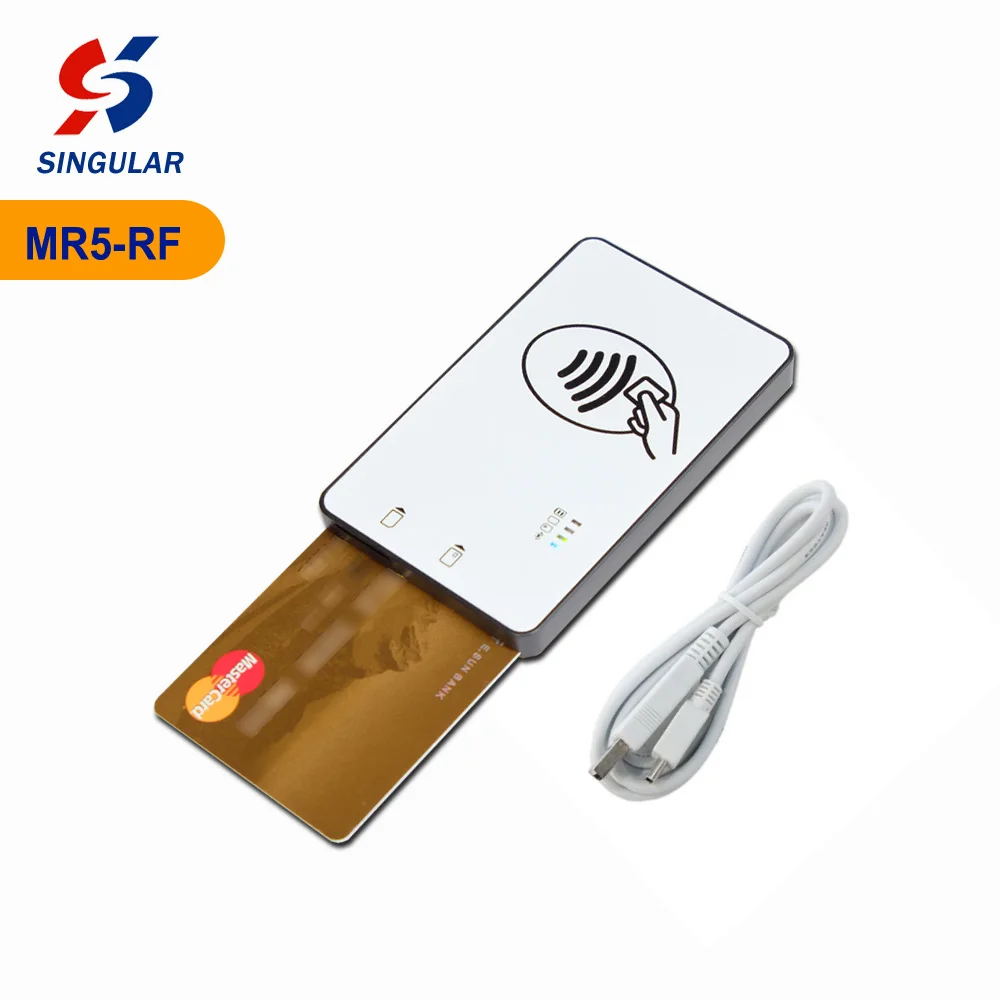 External Portable BT NFC RFID Card Reader