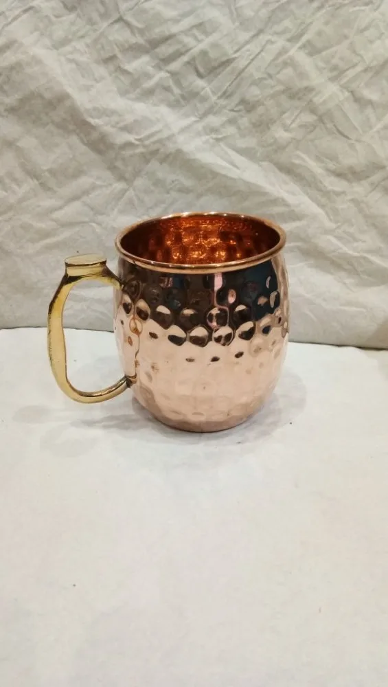 Copper Moscow mule mug