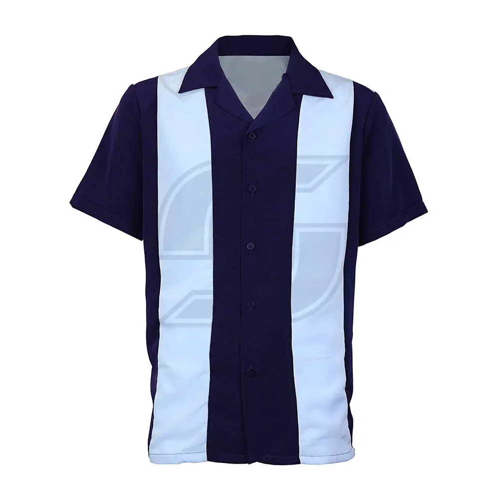 Wholesale Custom Made Men Bowling Shirt