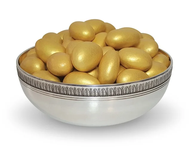 Tafe Chocolate Almond Dragee Gold Pearl Bulk Packaging 1000g x 4 - 1301 code