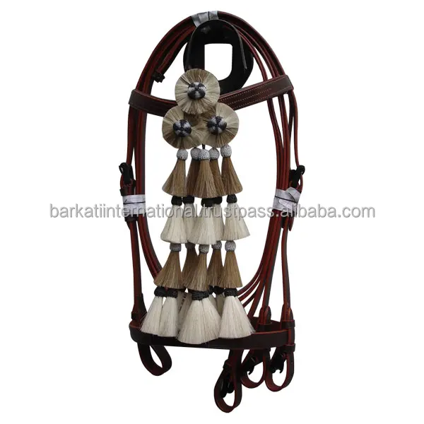 Horse leather spanish bridle