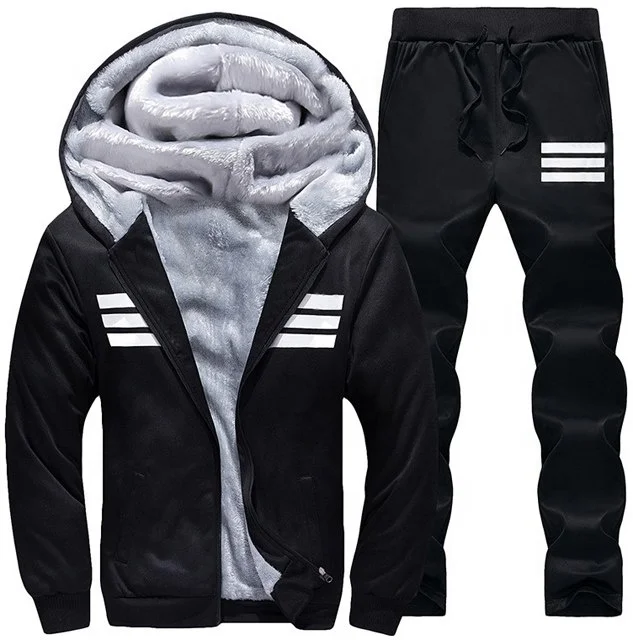 Tracksuit Polyester Tracksuit With Fur lining