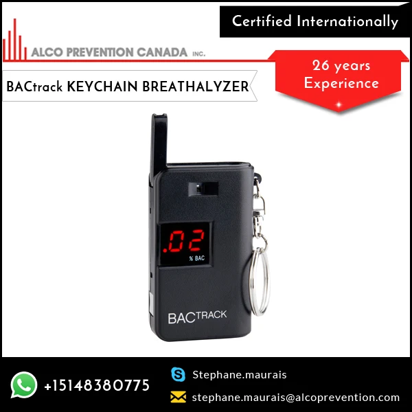 
Keychain Breathalyzer/Alcohol Breath Breathalyzer Tester/BACtrack Breathalyzer at Wholesale Price 