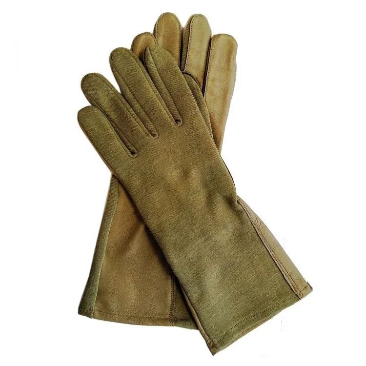 NOMEX FLIGHT Pilot FIRE RESISTANT Gloves Black, Green, Tan, Sage top quality wholesale price customize made