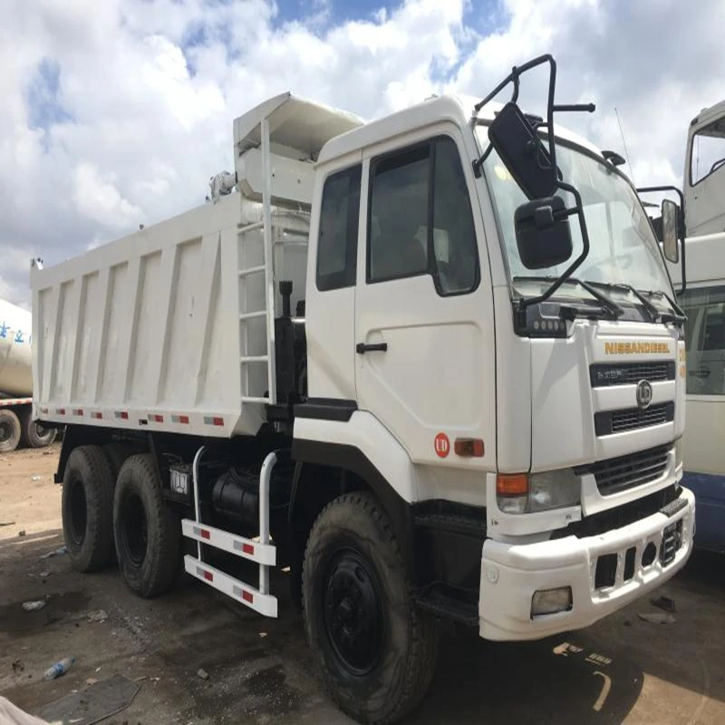 17m3 ,20m3 ,25ton 30ton heavy truck japanese used nissan dump truck