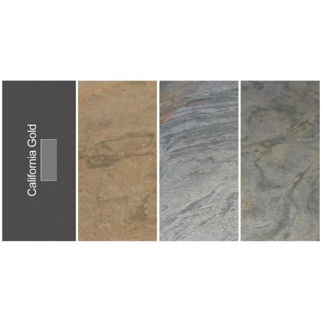 Natural 2MM Interior Ultra Thin Smooth Flexible California Gold Slate Stone Thin Flexible Veneer Sheet