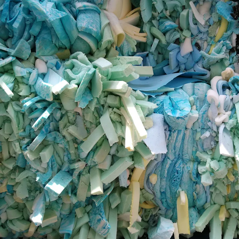 Waste memory foam scrap polyurethane foam scrap in dubai