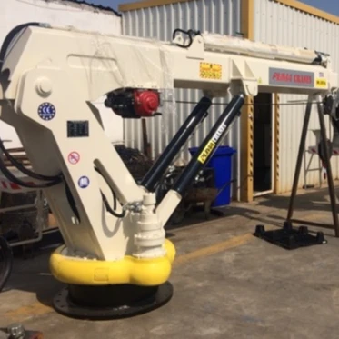 hydraulic deck cranes and work boat crane