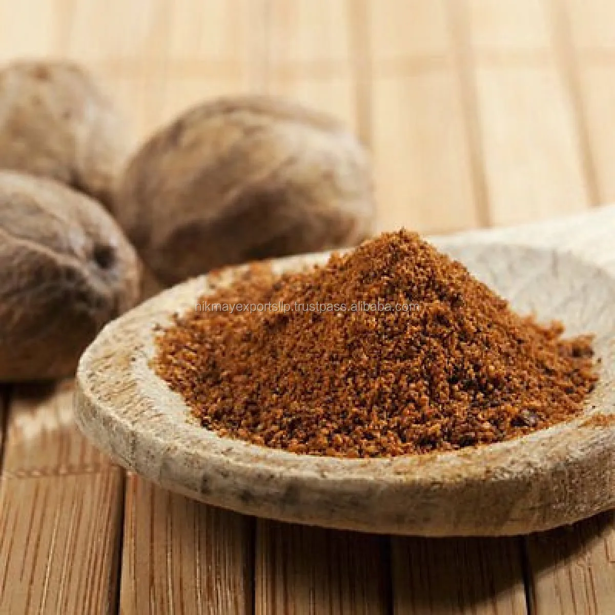 HIGH QUALITY NUTMEG POWDER ORIGIN INDIA FROM NIK-MAY EXPORTS