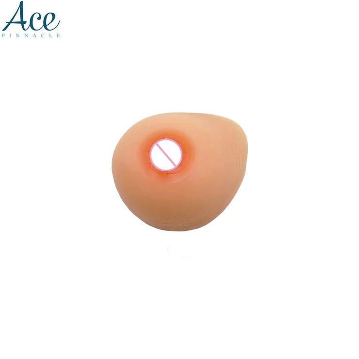 800 g nude mature Transsexual Soft surgery Postoperative Mastectomy full cup tear drop silicone bra pad silicone breast forms