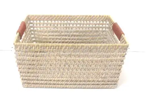 Wholesale Reasonable Price 2018 Wicker Picnic Storage Basket With Handle And Lids From Vietnam