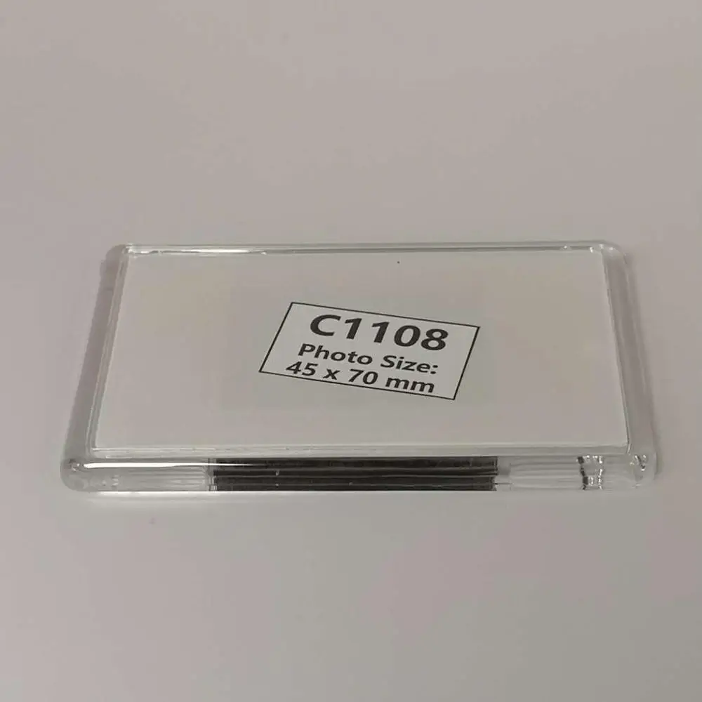 Bestselling STARWOOD#C1108 45*70mm Rectangular photo fridge magnet