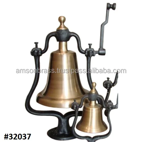 Church Handheld Bell 4 Sound Solid Brass