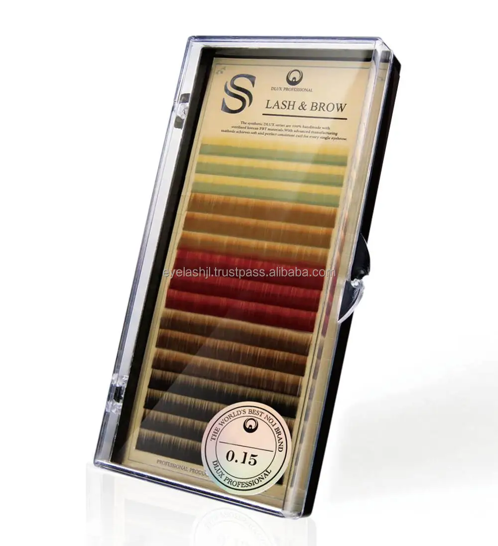 DLUX PROFESSIONAL  Lash & Brow FROM KOREA High quality top design Top selling Factory price eyelash extension