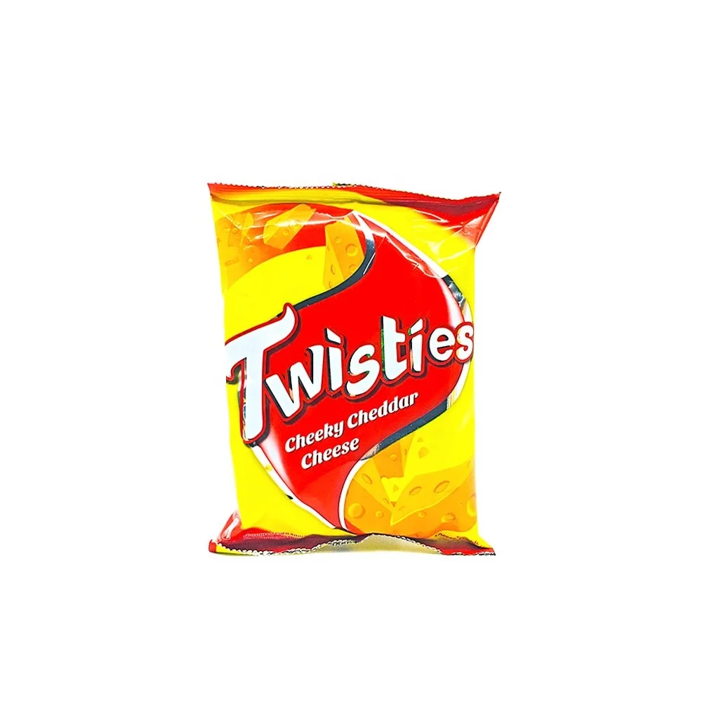  Чип Twisties хрустящий пакет для закусок пищевых продуктов 65 г