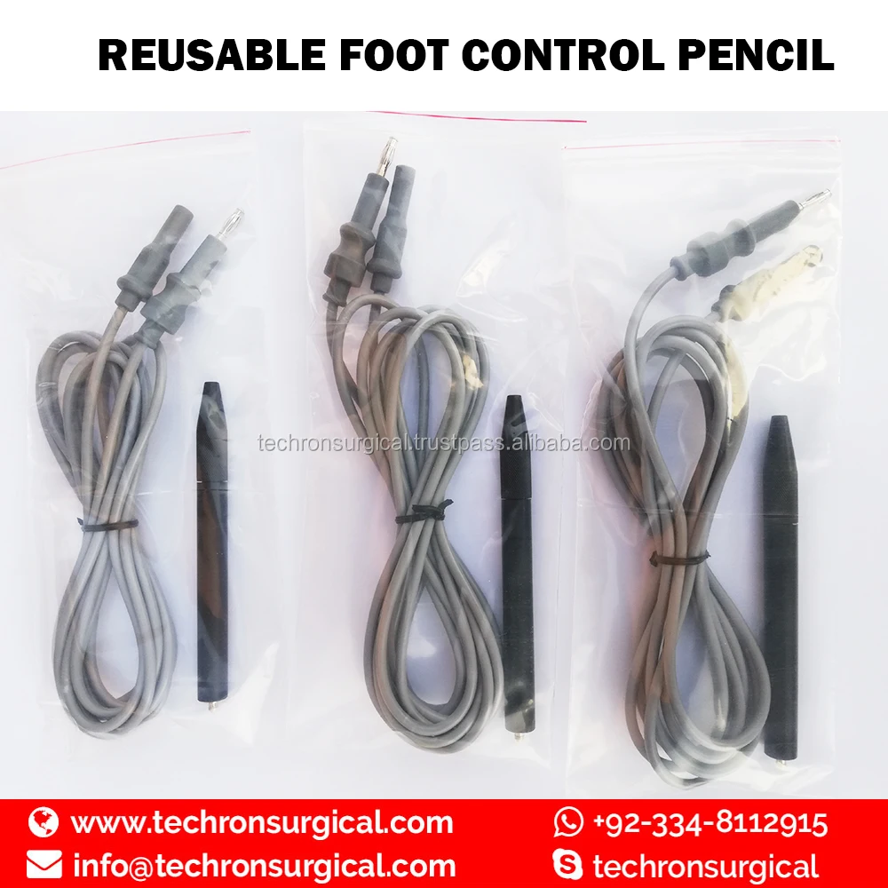 
Diathermy Reusable Pencil Foot Control 
