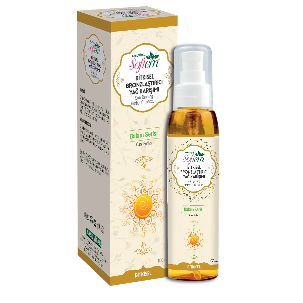 
Softem Brand Precious Oils Skin Glowing & Revitalized Sun Tan & Body Oil tanning oil sun 