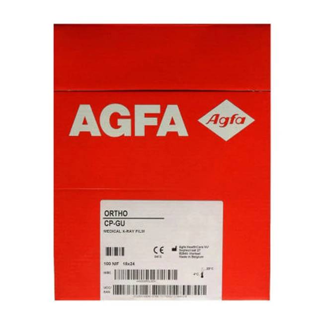 Agfa ORTHO CP-GU M (35x43)CM 100SH Medical Green Sensitive Universal X Ray Film