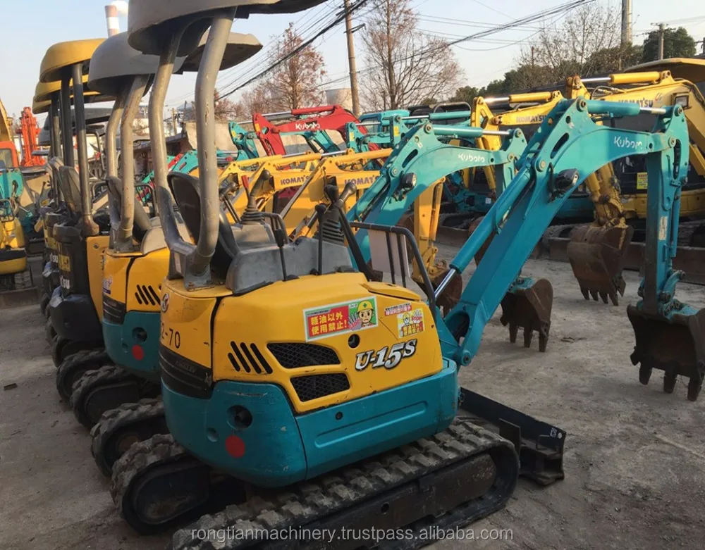 
International Certificated Kubota Used Excavator U15 at low price , All Series Kubota Hydraulic Digger for hot sale 