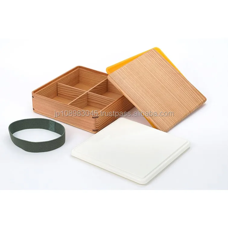 Японская коробка для суши Bento деревянный контейнер bento Wappa сделано в