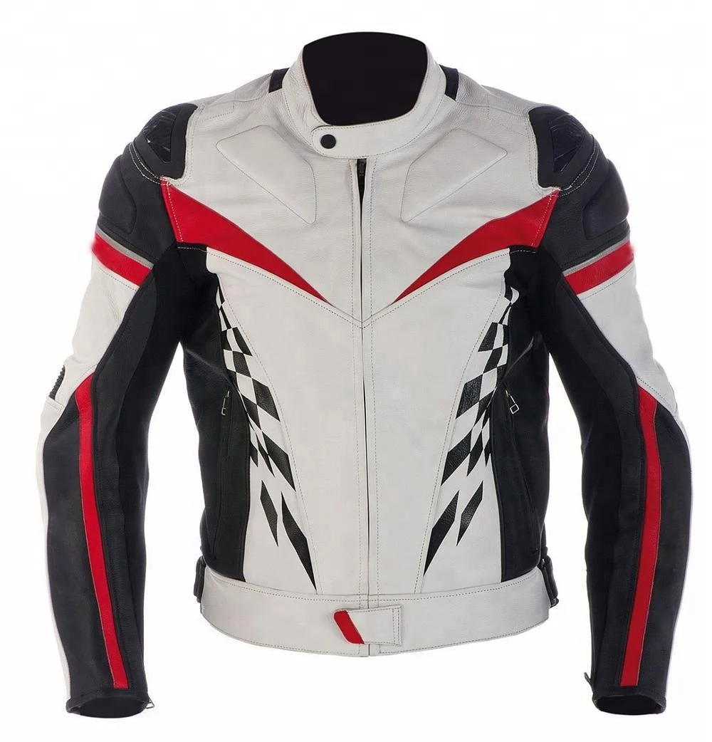 OEM Customized Motorbike Genuine leather cordura racing jackets