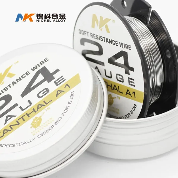 NK best quality awg 20 22 24 26 28 30 32 34 36 38 40 42 gauge A1 vape  wire for ecig