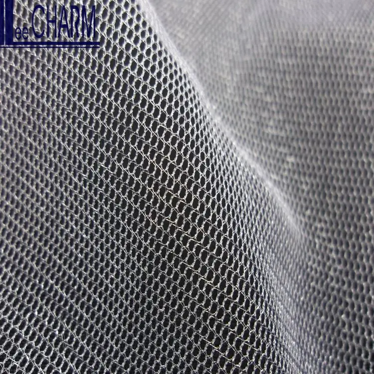 LCSH511W 30D 34gsm High Quality Nylon Tulle Fabric Mesh