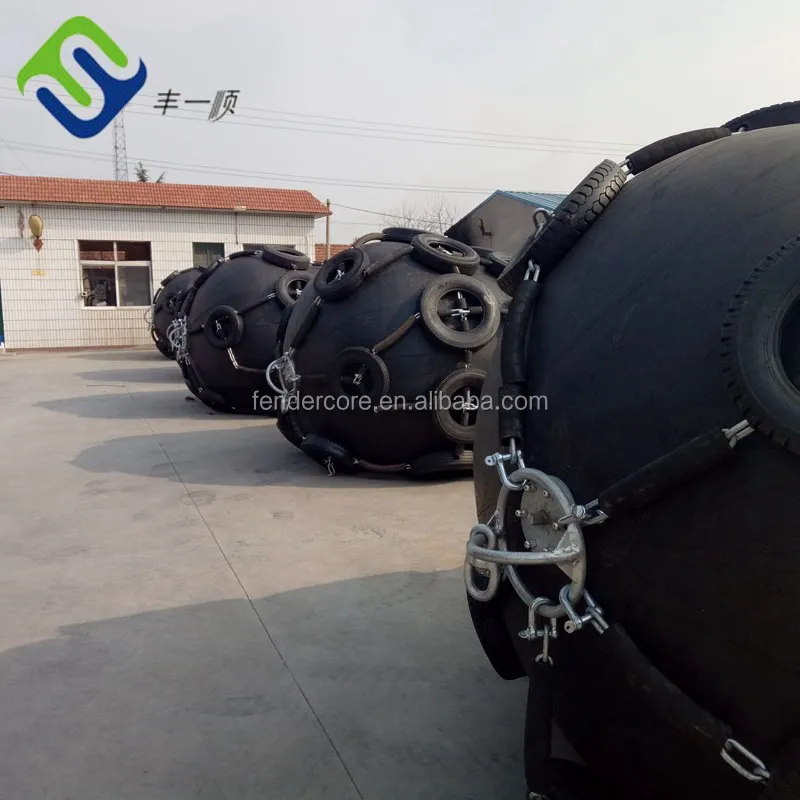 Inflatable marine boat fender holder floating boat fender