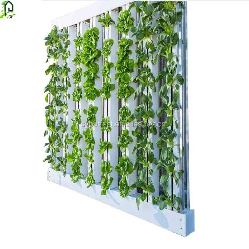 Square 100mm High Technology Vertical Agriculture Plastic PVC Hydroponic Pipe