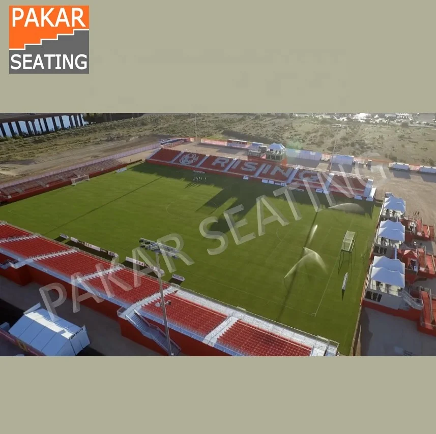 hot-galvanized structure scaffolding grandstand seating aluminum seating sports field elevated aluminum bleachers