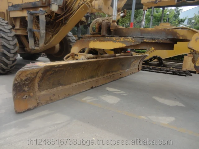 used /second hand cat graders CAT 120H with high quality and low price in shanghai