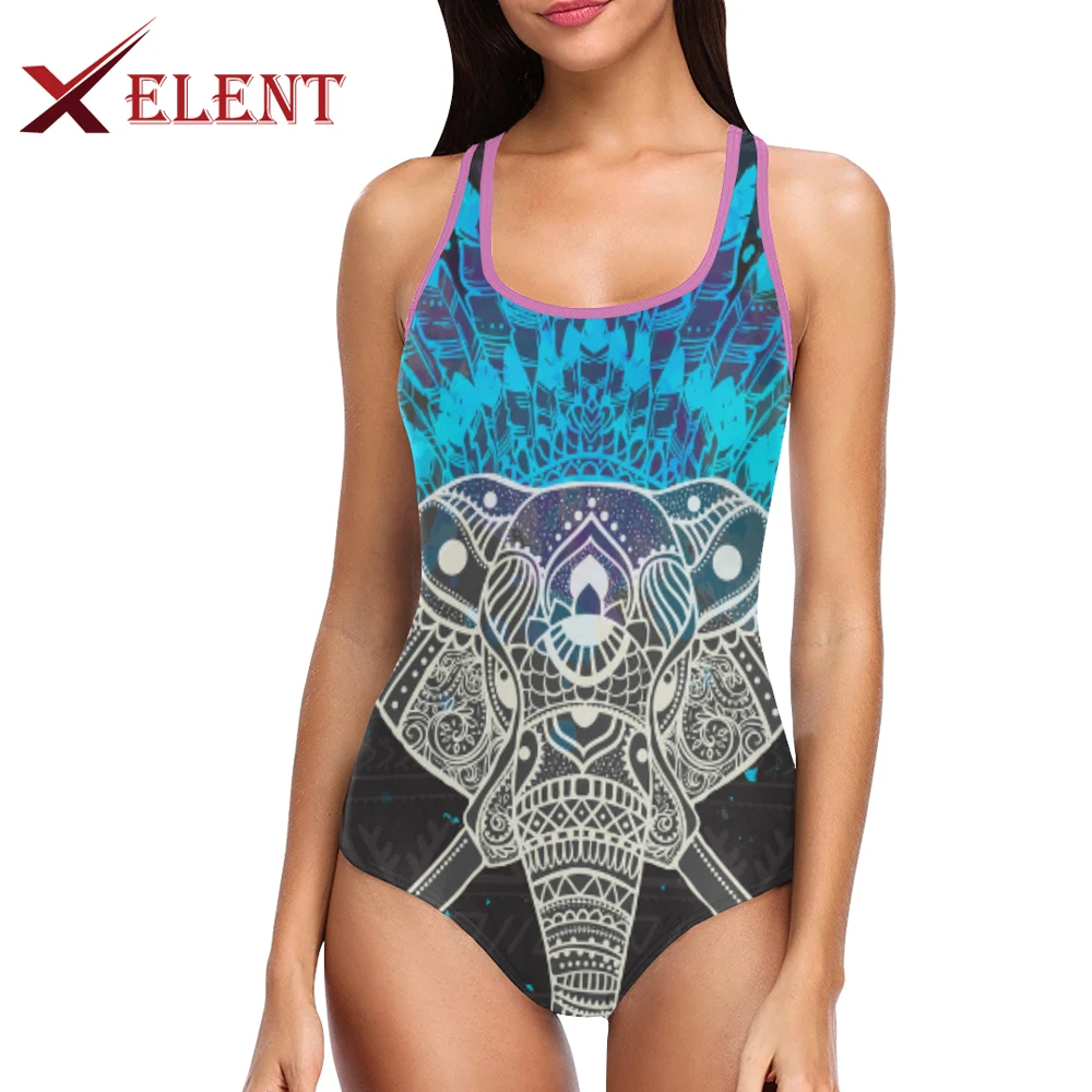 Customized women swimming suit for beach