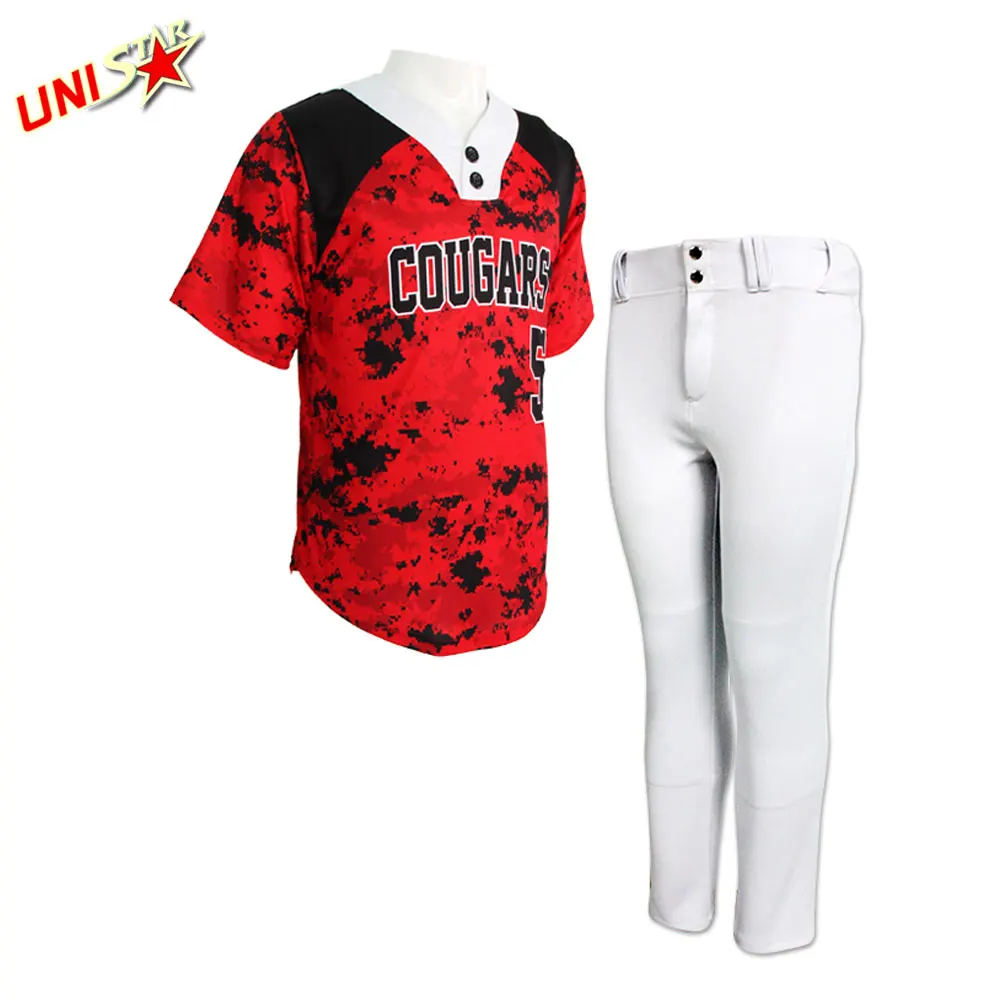 Sublimated Baseball Uniform For Sale
