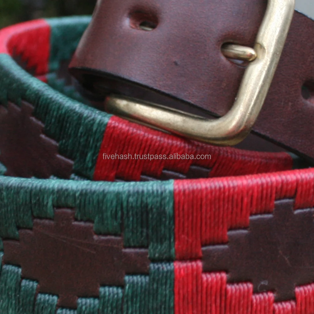 High quality OEM design Polo leather belt