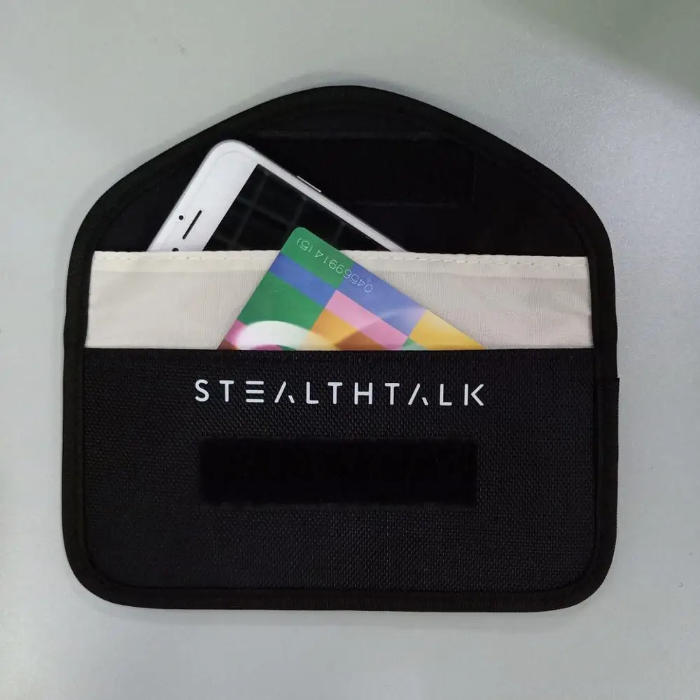 OEM Wholesale Anti-radiation Mobile Cell Phone Rfid Signal Blocker Pouch Case Bag
