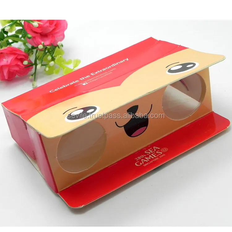 
Hot Selling Customized Foldable Paper Binocular, Binocular For Children 