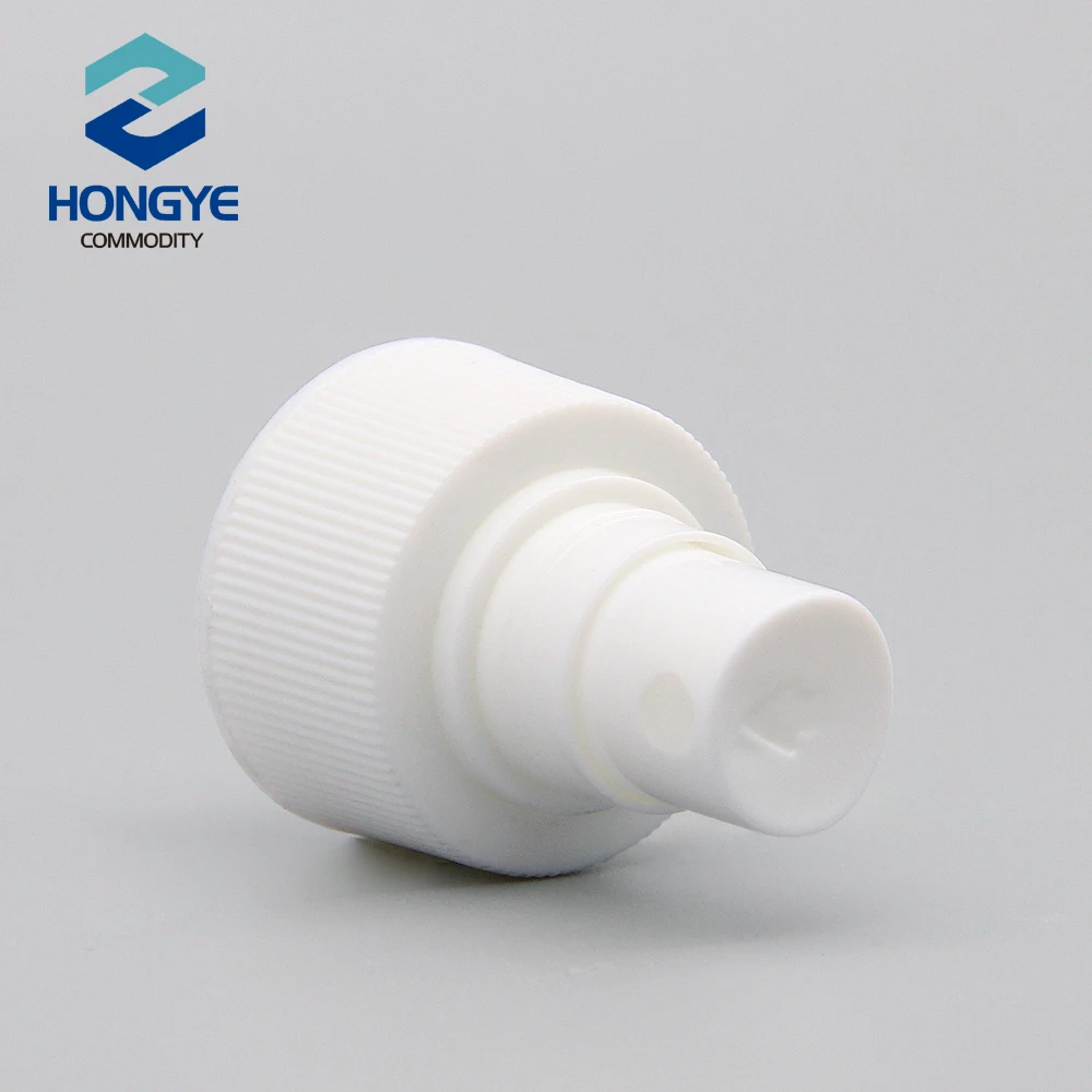 28/410 White Smooth Shampoo Plastic Cream Perfume Spray Pump Fine Mist Sprayer