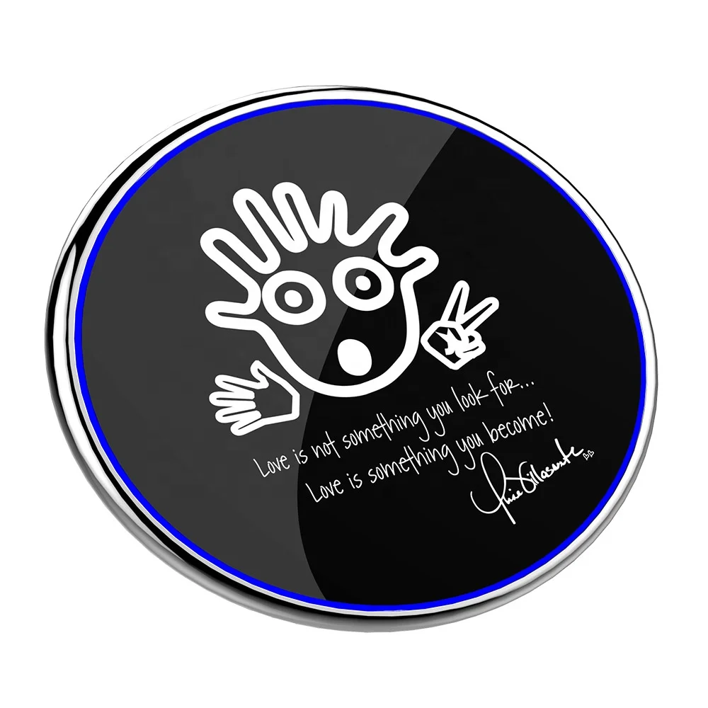 
5W 10W phone charger fast Qi wireless charger for Samsung for iPhone 