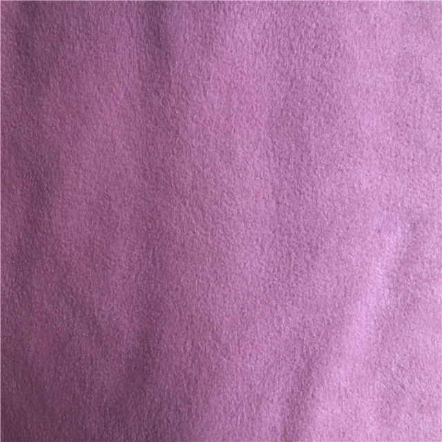 
wholesale antipilling polar micro fleece fabric solid color for garments 
