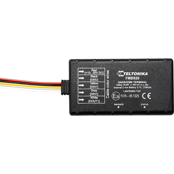 New Teltonika FMB920 Small GPS Tracker for motorcycle 2024 model!