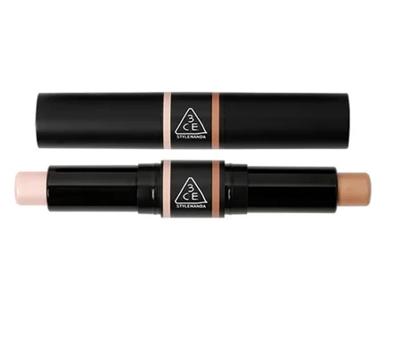 
Korean cosmetic 3CE DUO CONTOUR STICK 